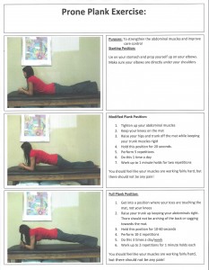 Prone Plank